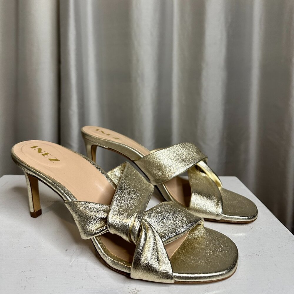 Elegant Gold Women's Sandals